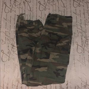 Forever 21 Camo Jean Joggers